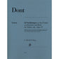 Dont 24 Preparatory Exercisesfor Violin solo Op. 37 of the Studies of Kreutzer and Rode [HN1176]