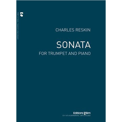 Charles Reskin Sonata for trumpet (flugelhorn) and piano [TP289]