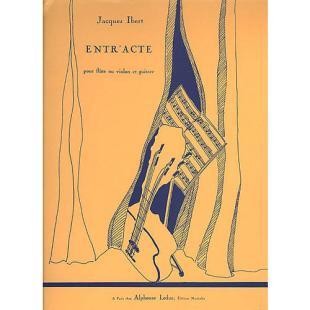Entr'acte By Jacques-Francois Ibert for FLUTE OR VIOLIN/GUITAR AL21346