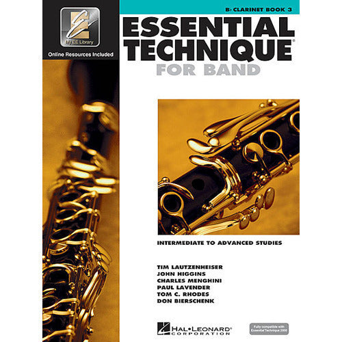 Essential Technique for Band - Bb Clarinet, Book 3 [862620]