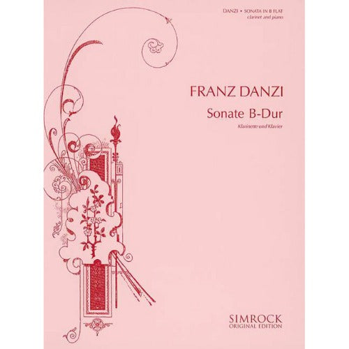 F. Danzi Sonata in B-Flat for Clarinet and Piano [EE3077]