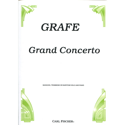 F. Grafe Grand Concerto for Trombone and Piano [CU2094]