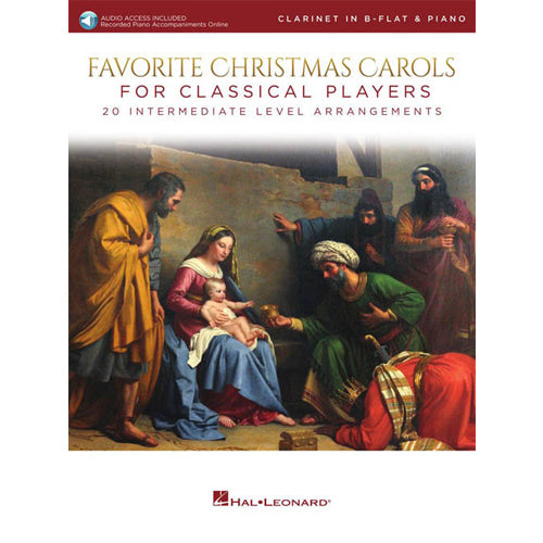 Favorite Christmas Carols for Classical Players - Clarinet and Piano [278406]