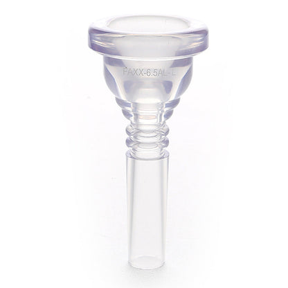 Faxx Trombone Clear Plastic Mouthpiece FPTBN-6.5AL-CL