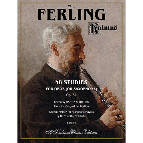Ferling 48 Studies for Oboe (or Saxophone) Op.31(ed. Martin Schuring) [K09992]