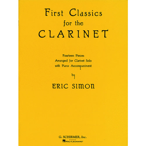 First Classics for the Clarinet by Eric Simon [50327780]