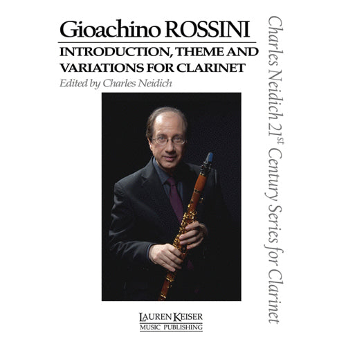 Gioachino Rossini - Introduction, Theme and Variations for Clarinet [111949]