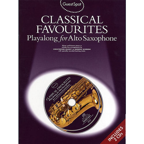 Classical Favourites Playalong For Alto Saxophone [AM984445]