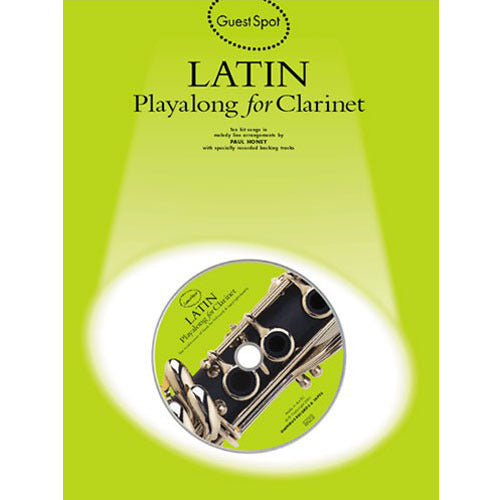 Guest Spot: Latin Playalong for Clarinet (w/CD) [AM966064]
