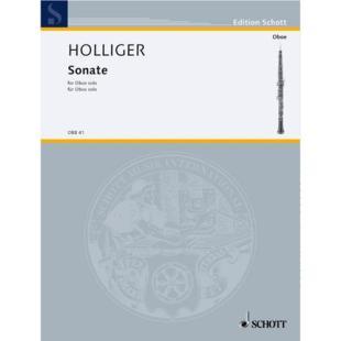 H. Holliger Sonata for Oboe Solo [OBB41]