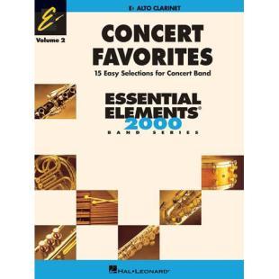 Concert Favorites Vol.2 - Alto Clarinet [860165]