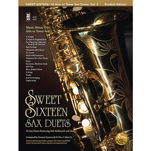 Hal McCusick Sweet Sixteen Sax Duets Alto Sax [400118]