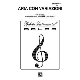 Handel Aria Con Variazioni for Trumpet and piano [FCS01561]