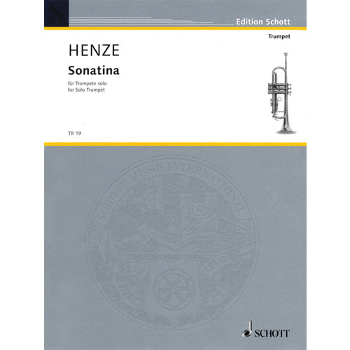 Hans Werner Henze Sonatina for Solo Trumpet [TR19]