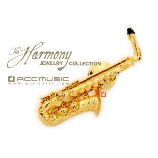 Harmony Alto Saxophone Gold Pin FPP566G
