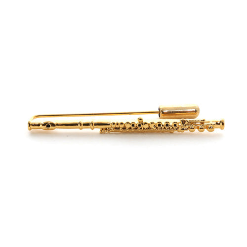 Harmony Flute Gold Pin FPP546G