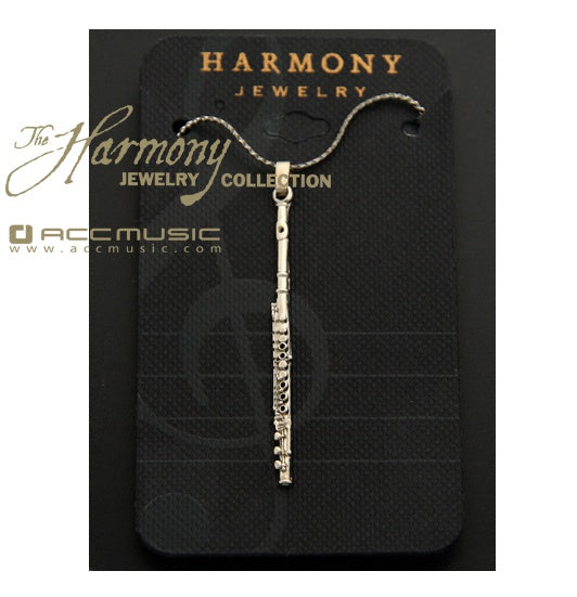 Harmony Flute Silver Necklace FPN546S