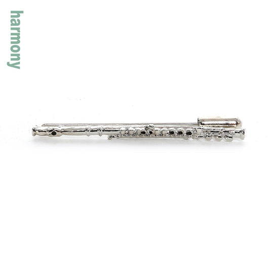 Harmony Flute Silver Pin FPP546S