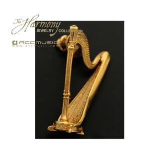 Harmony Harp Gold Pin FPP586G