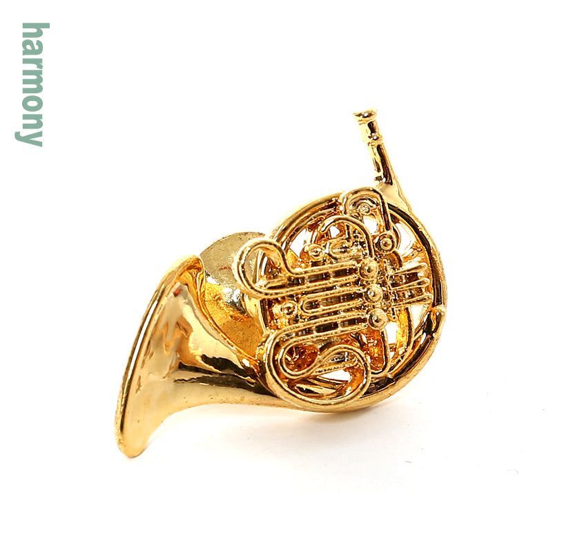Harmony Horn Gold Pin FPP558G