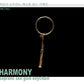 Harmony Soprano Saxophone Gold Keychain FPK576G