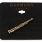 Harmony Soprano Saxophone Gold Pin FPP576G