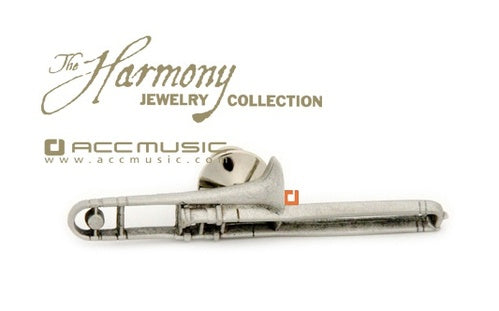 Harmony Trombone Pewter Pin FPP550PW