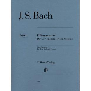 Bach Flute Sonatas - Volume 1 HN269