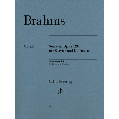 Brahms Clarinet Sonatas op. 120 [HN987]