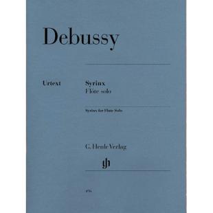 Debussy - Syrinx for Flute Solo HN496