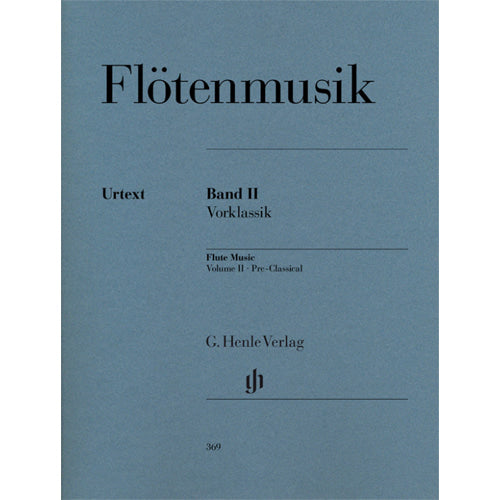 FLUTE MUSIC II Pre-Classical HN369