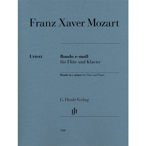 Franz Xaver Mozart Rondo in e minor for Flute and Piano HN1180