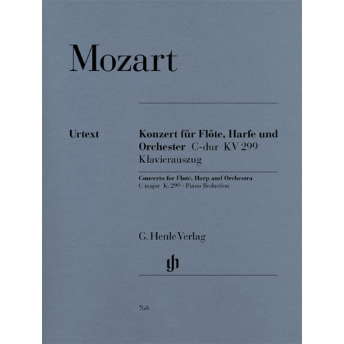 Henle : Mozart Concerto for Flute, Harp and Orchestra C major K. 299 (297c) HN768