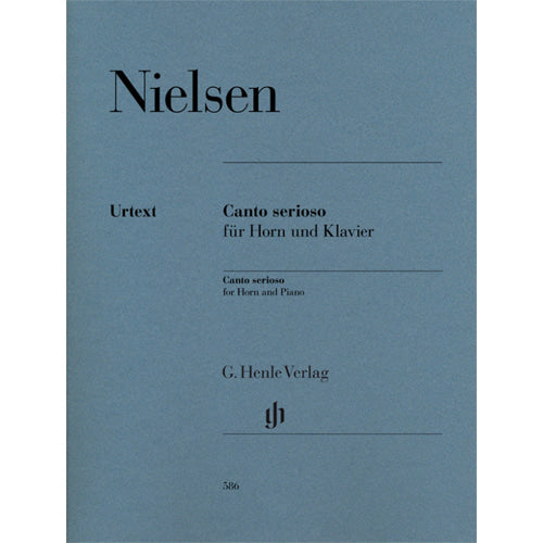 Nielsen Canto serioso for Horn and Piano [HN586]
