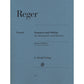 Reger Sonatas and Pieces for Clarinet and Piano [HN909]