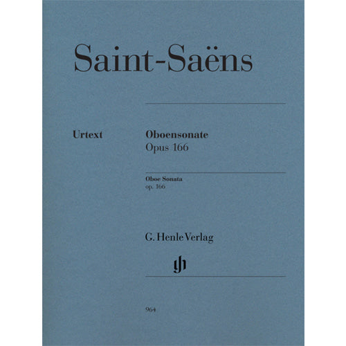 Saint -Saens Oboe Sonata op. 166 [HN964]