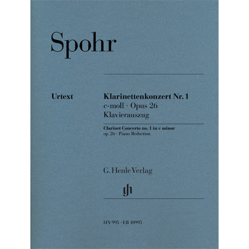 Spohr Clarinet Concerto no. 1 c minor op. 26 [HN995]