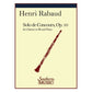 Henri Rabaud Solo De Concours Op. 10 for Clarinet and Piano [3773903]