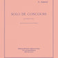 Henri Rabaud Solo De Concours Op. 10  for Clarinet and Piano [AL20879]
