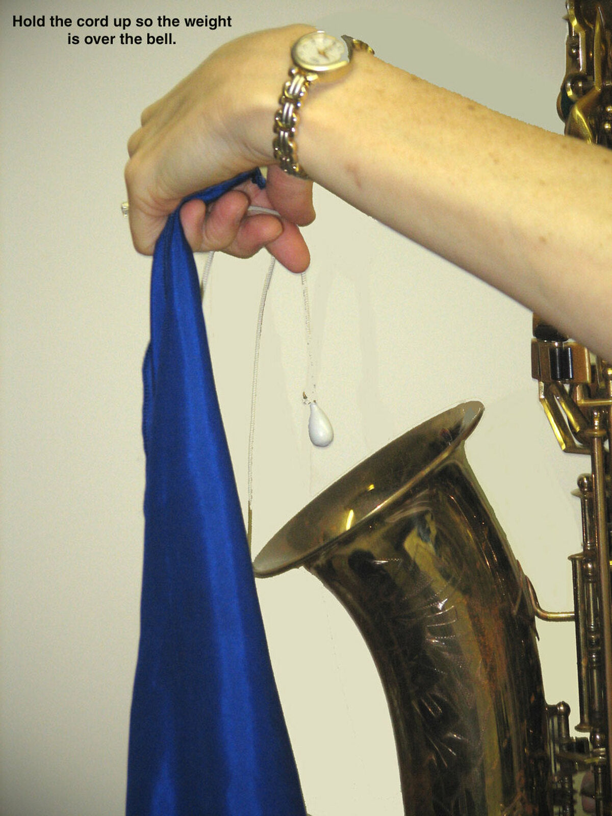 Hodge Sop/Alto/Tenor Saxophone Silk Swab