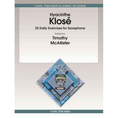 Hyacinthe Klose 25 Daily Exercises for Saxophone [O1718]