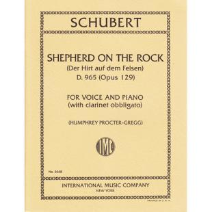 Schubert  Shepherd On The Rock (Der Hirt auf dem Felsen) D. 965 (Opus 129) [IMC2648]
