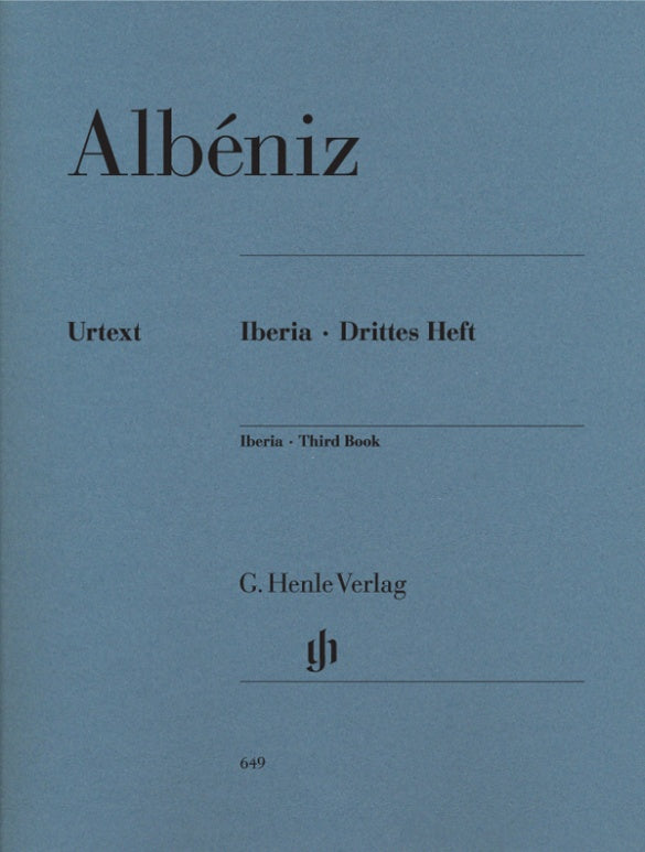 ISAAC ALBÉNIZ Iberia · Third Book [HN649]