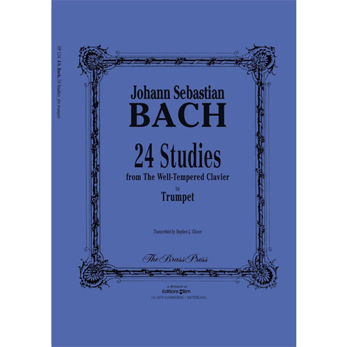 J. S. Bach 24 Studies for Trumpet [TP124]