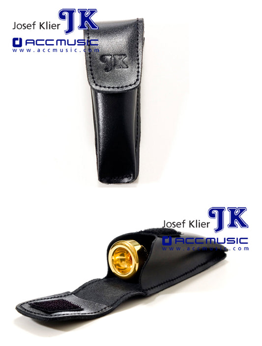 JK Trumpet Mouthpiece Single Leather Pouch T231