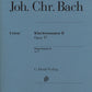JOHANN CHRISTIAN BACH Piano Sonatas, Volume II op. 17 [HN333]