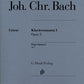 JOHANN CHRISTIAN BACH Piano Sonatas, Volume I op. 5 [HN332]