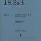JOHANN SEBASTIAN BACH English Suites 4-6, BWV 809-811 [HN1103]