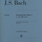 JOHANN SEBASTIAN BACH French Suite V G major BWV 816 [HN1605]