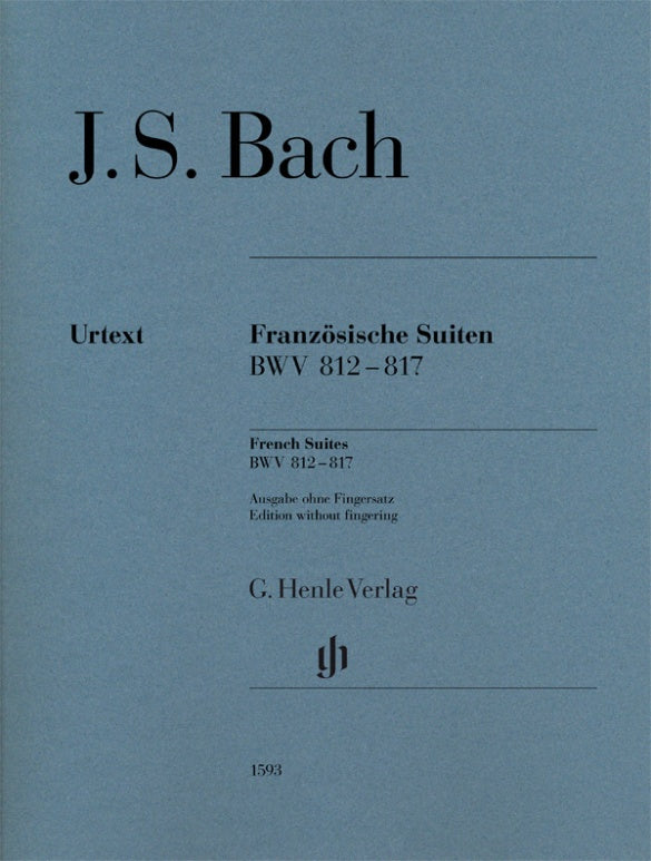 JOHANN SEBASTIAN BACH French Suites BWV 812-817 [HN1593]